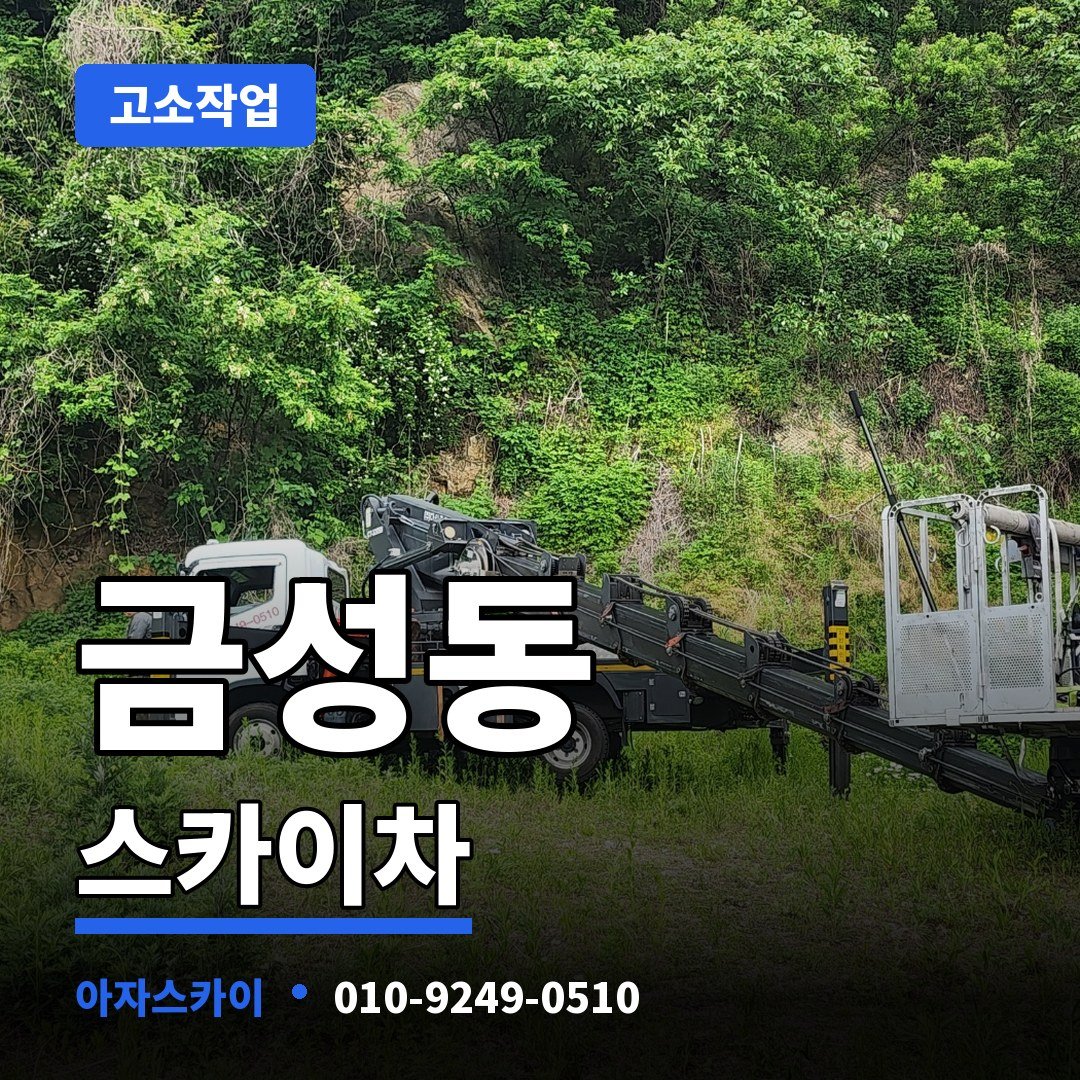 금성동 스카이차 아자스카이