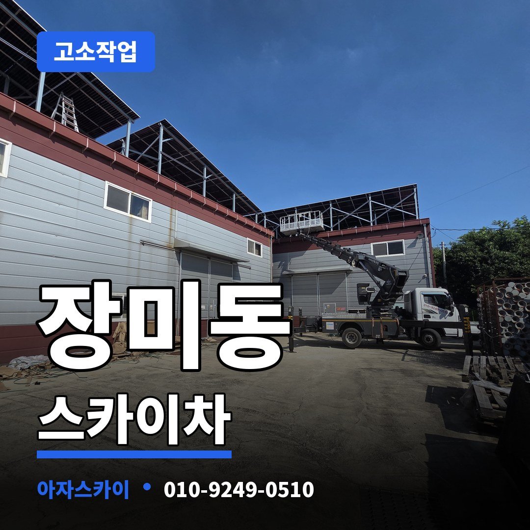 장미동 스카이차 아자스카이