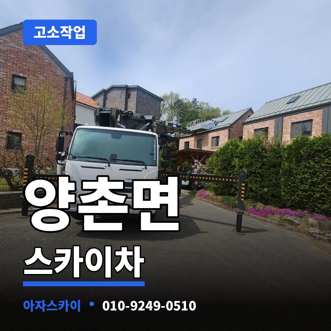 양촌면 스카이차 아자스카이