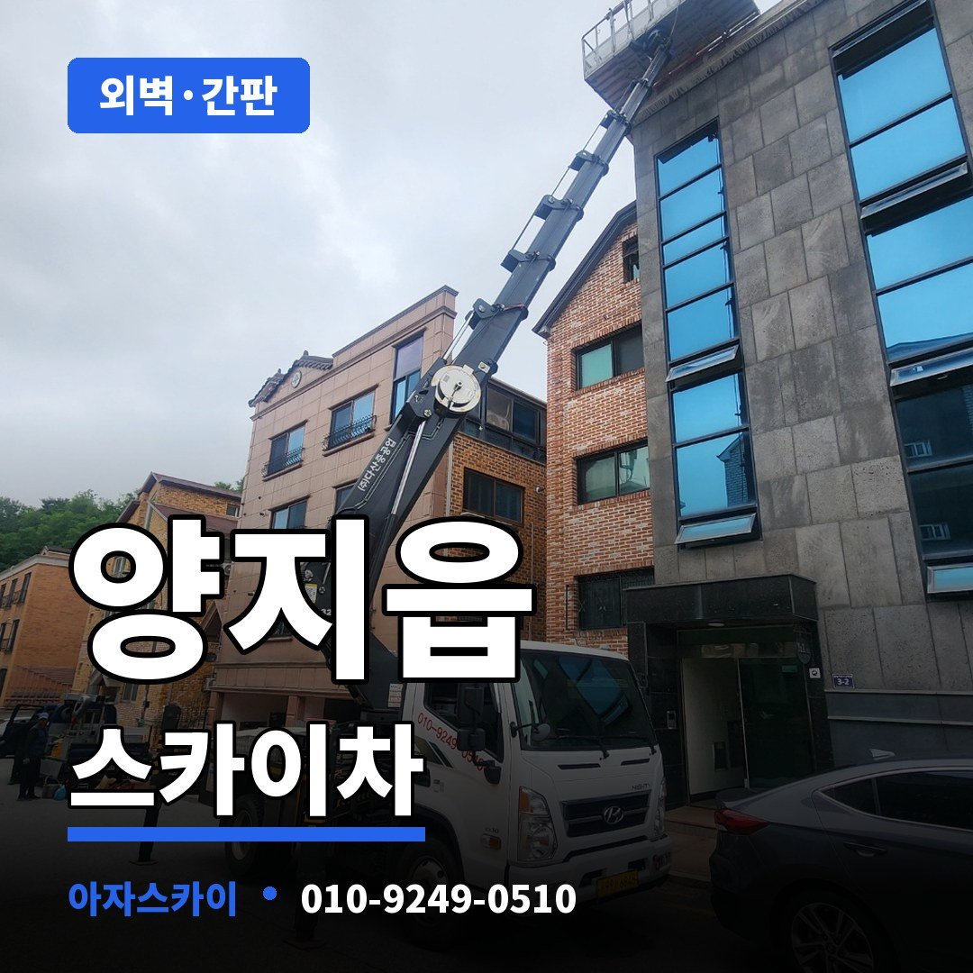 양지읍 스카이차 아자스카이