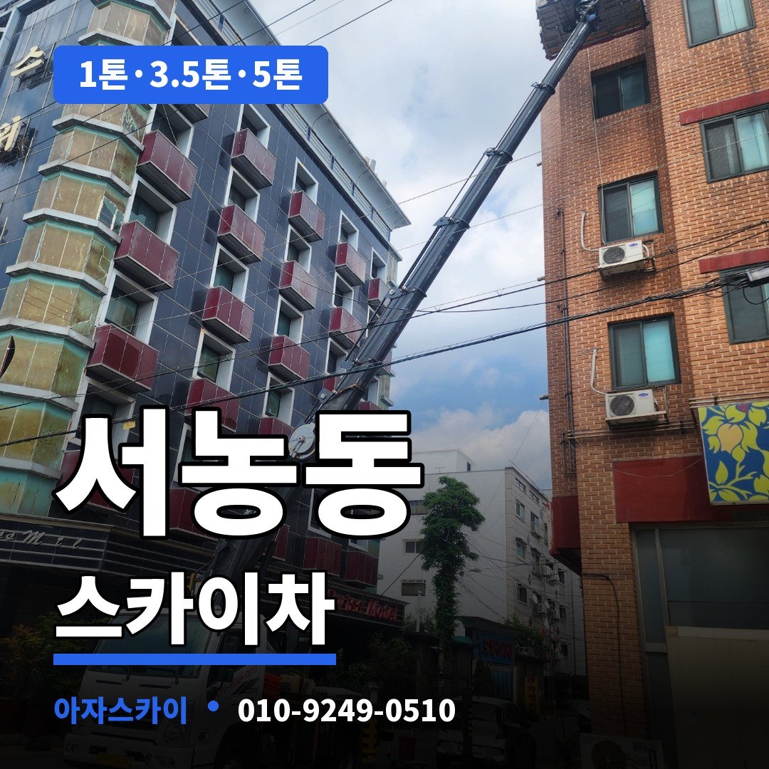 서농동 스카이차 아자스카이