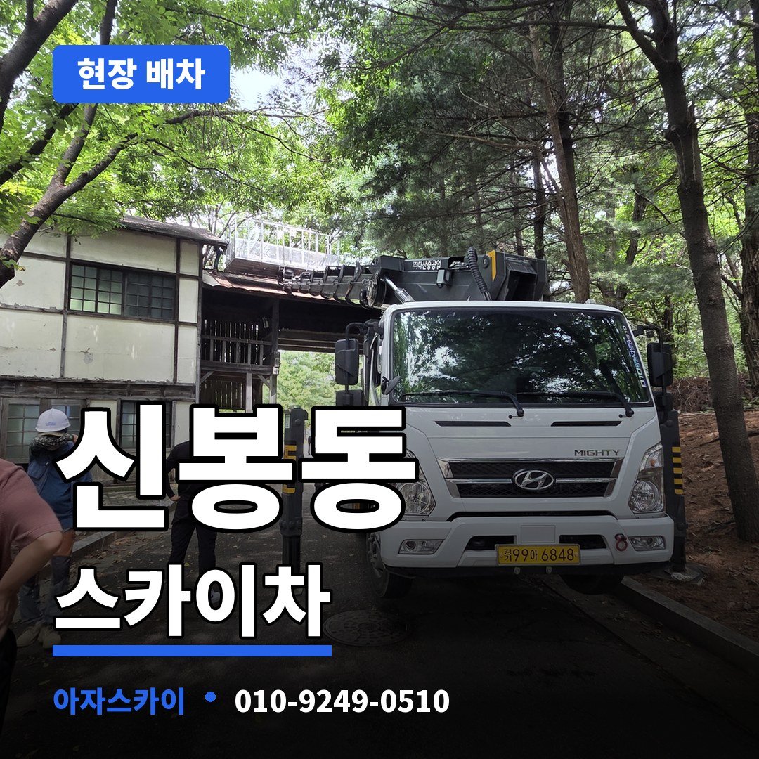 신봉동 스카이차 아자스카이