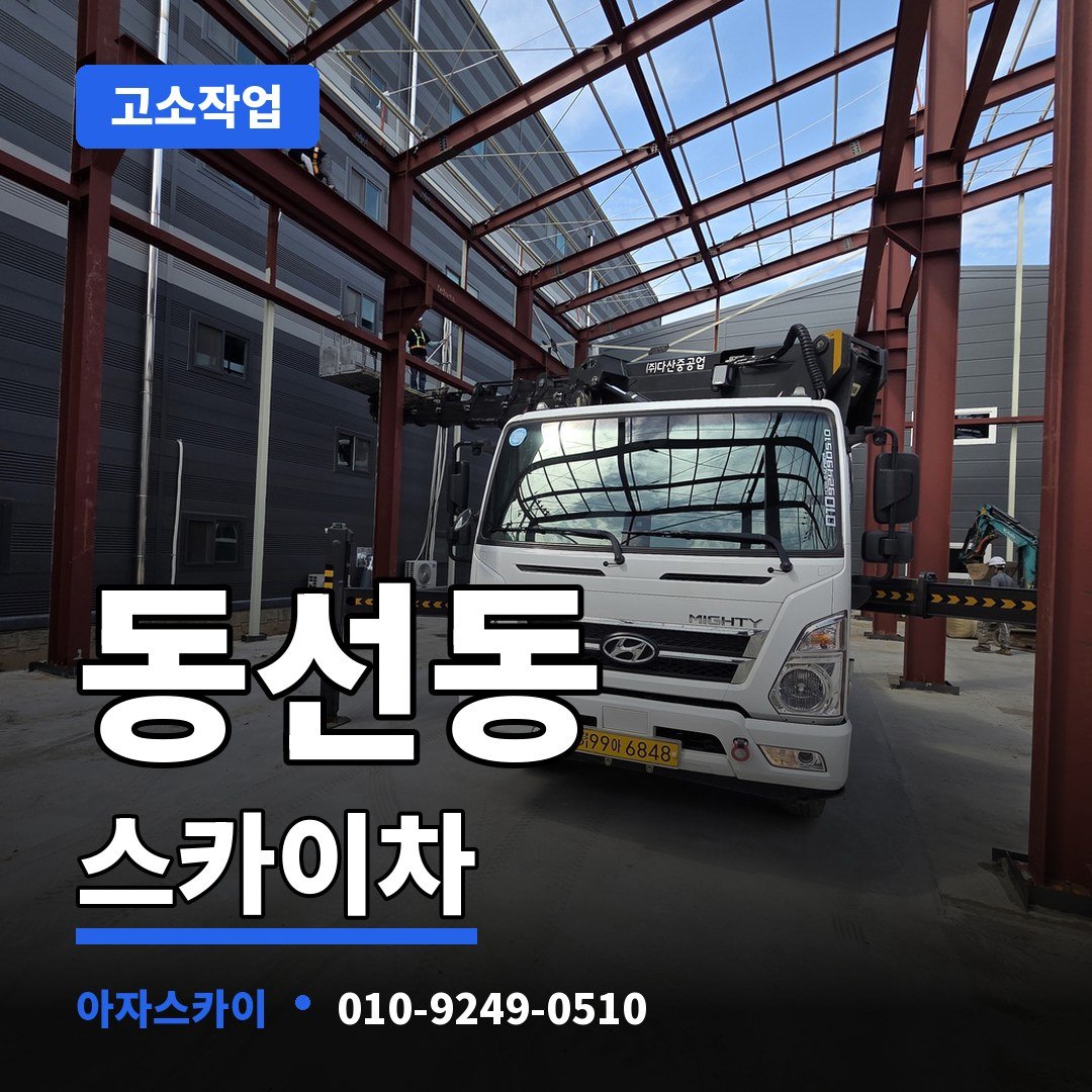 동선동 스카이차 아자스카이