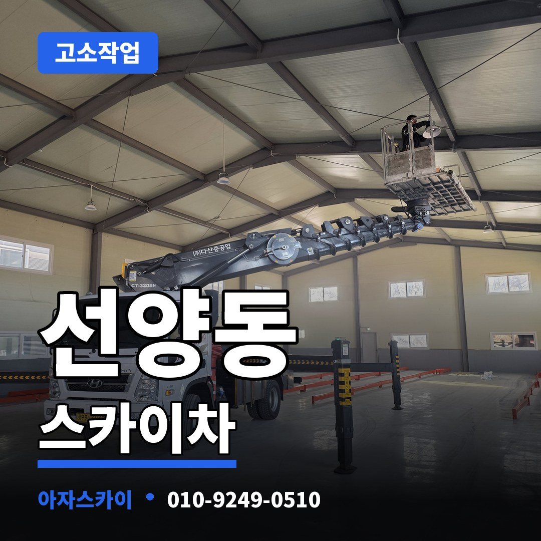 선양동 스카이차 아자스카이