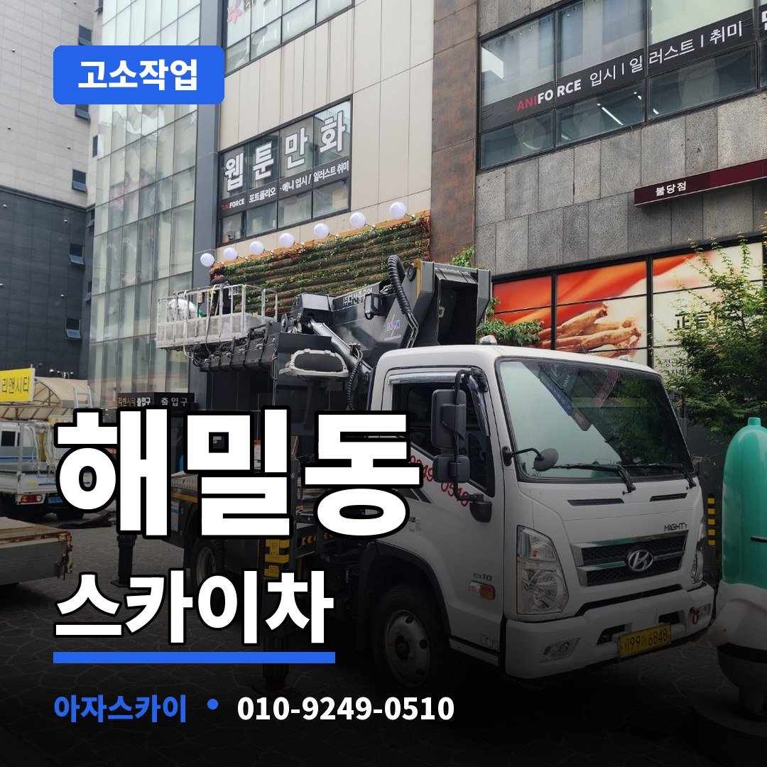 해밀동 스카이차 아자스카이