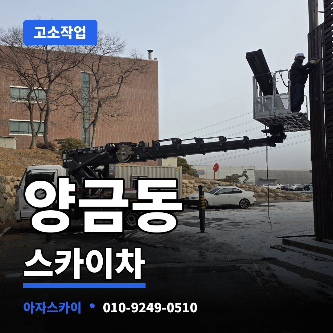 양금동 스카이차 아자스카이