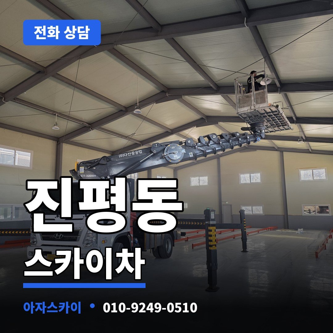 진평동 스카이차 아자스카이