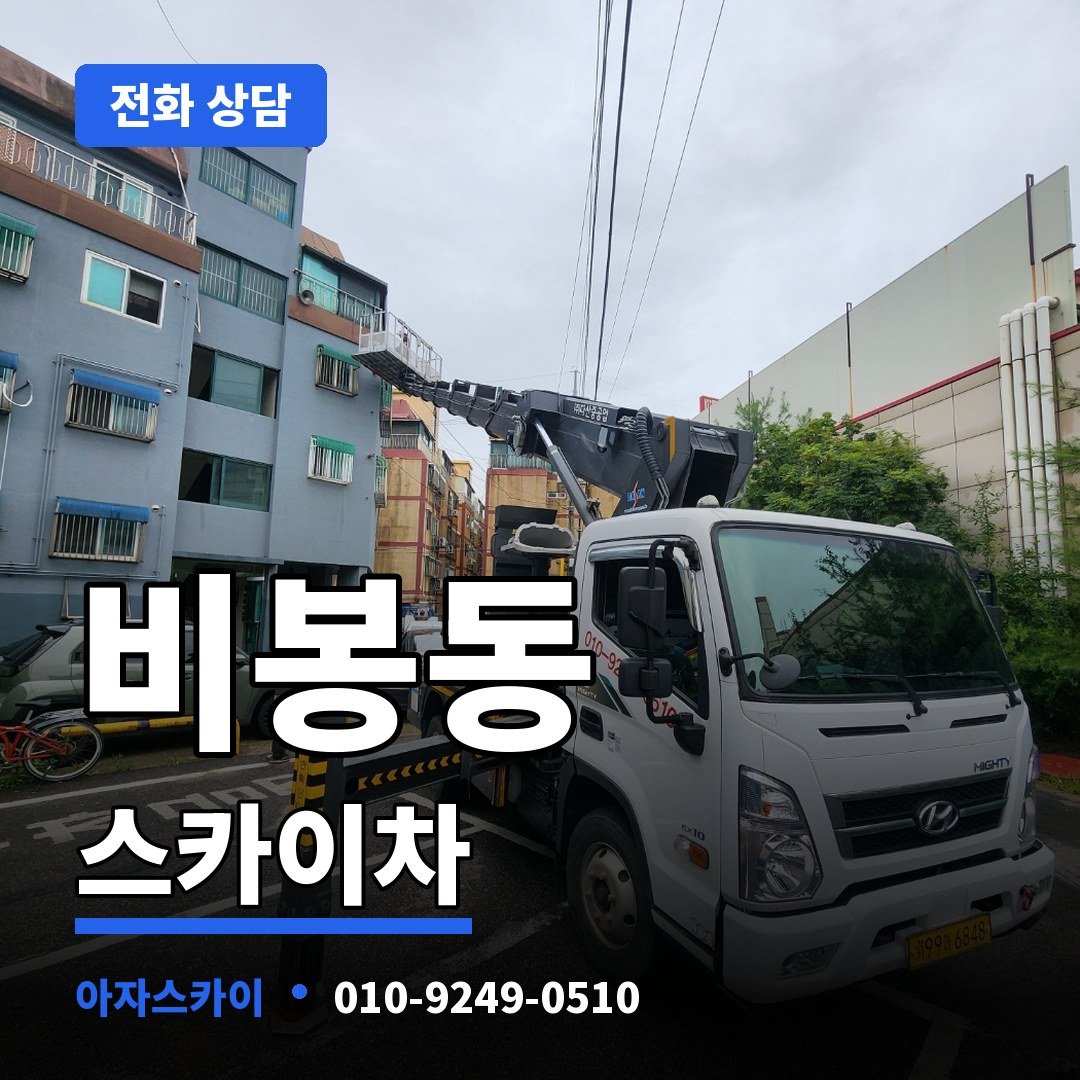 비봉동 스카이차 아자스카이