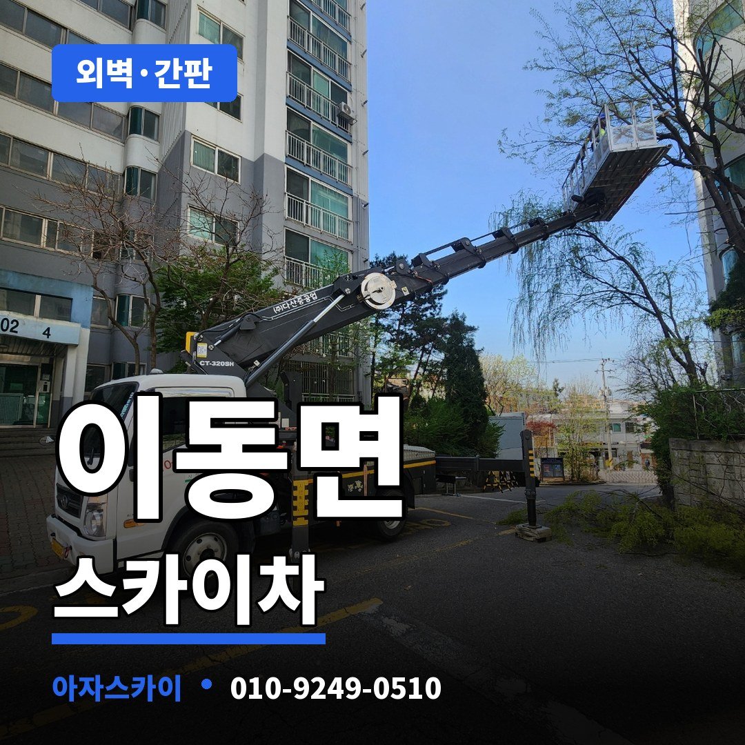 이동면 스카이차 아자스카이