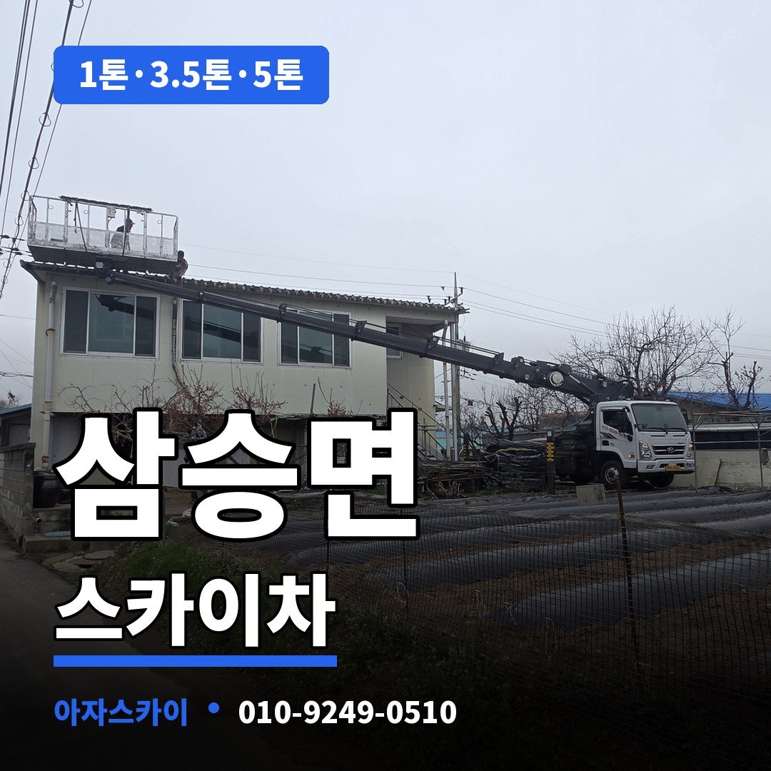 삼승면 스카이차 아자스카이