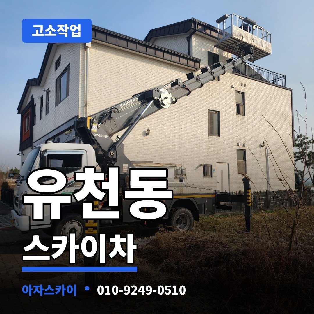 유천동 스카이차 아자스카이