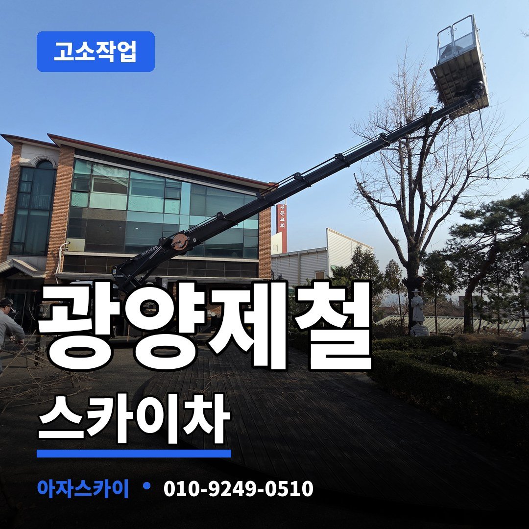 광양제철 스카이차 아자스카이