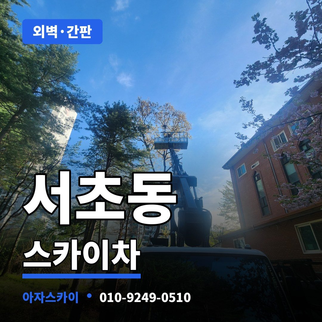 서초동 스카이차 아자스카이