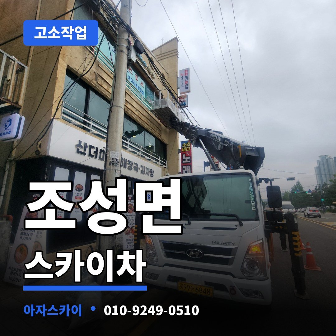 조성면 스카이차 아자스카이