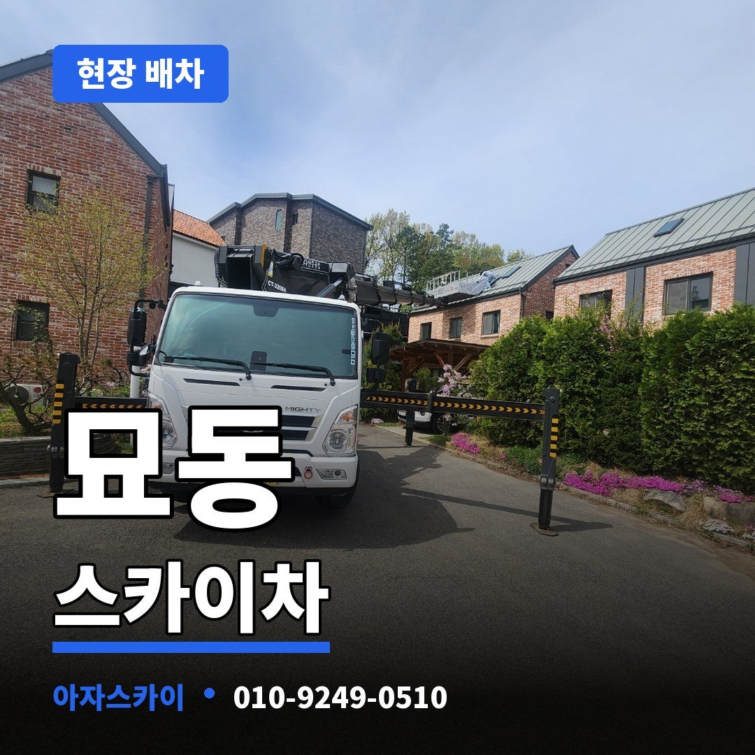 묘동 스카이차 아자스카이