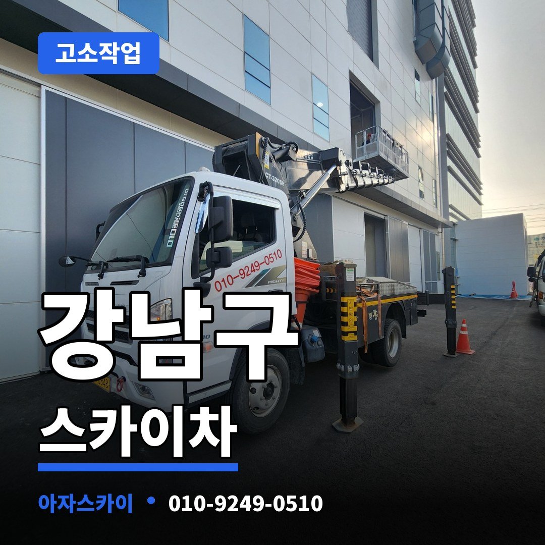 강남구 스카이차 아자스카이