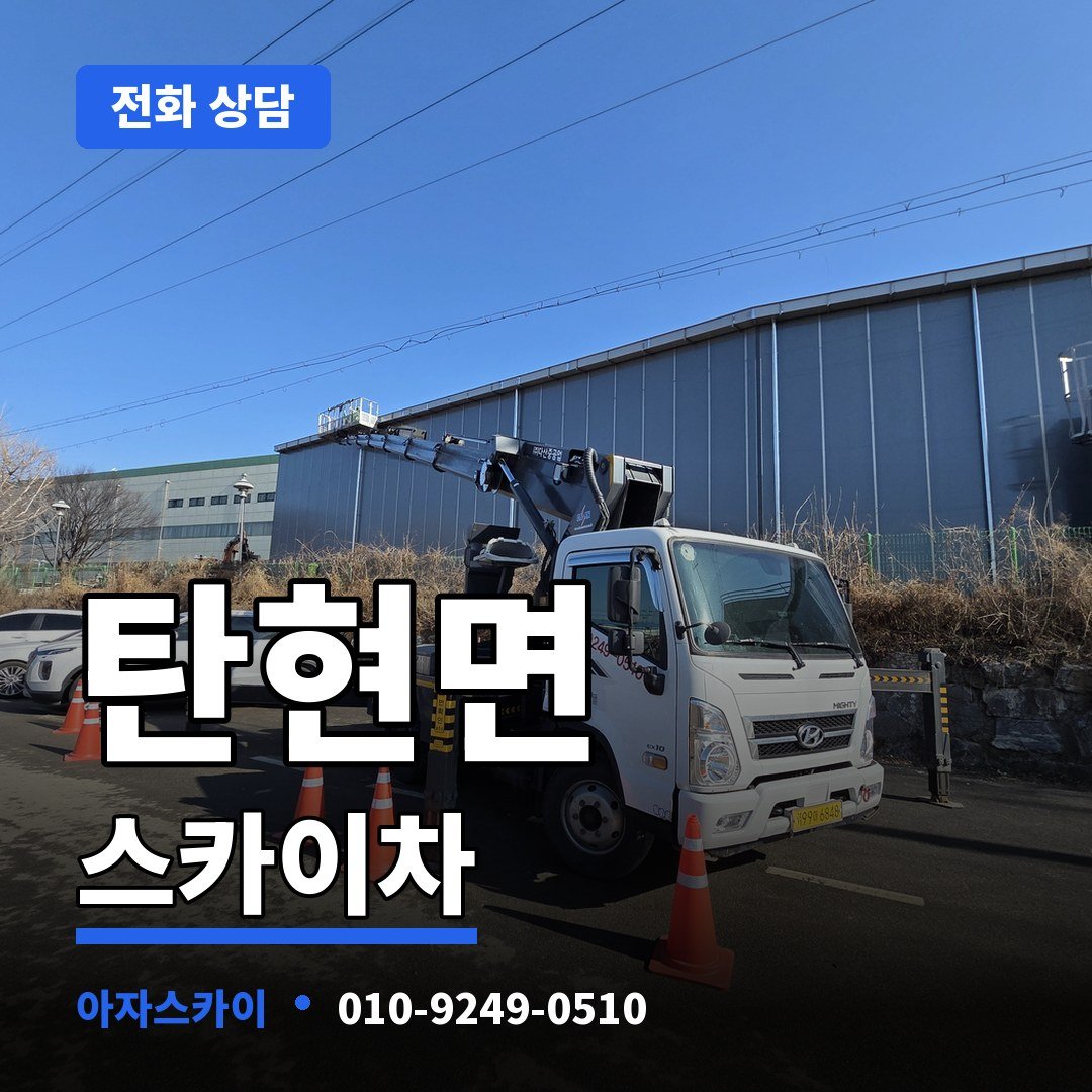 탄현면 스카이차 아자스카이