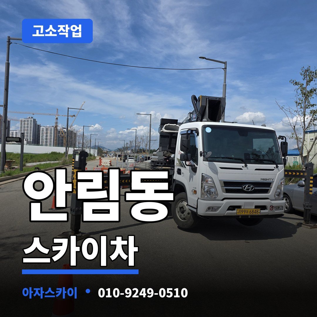 안림동 스카이차 아자스카이