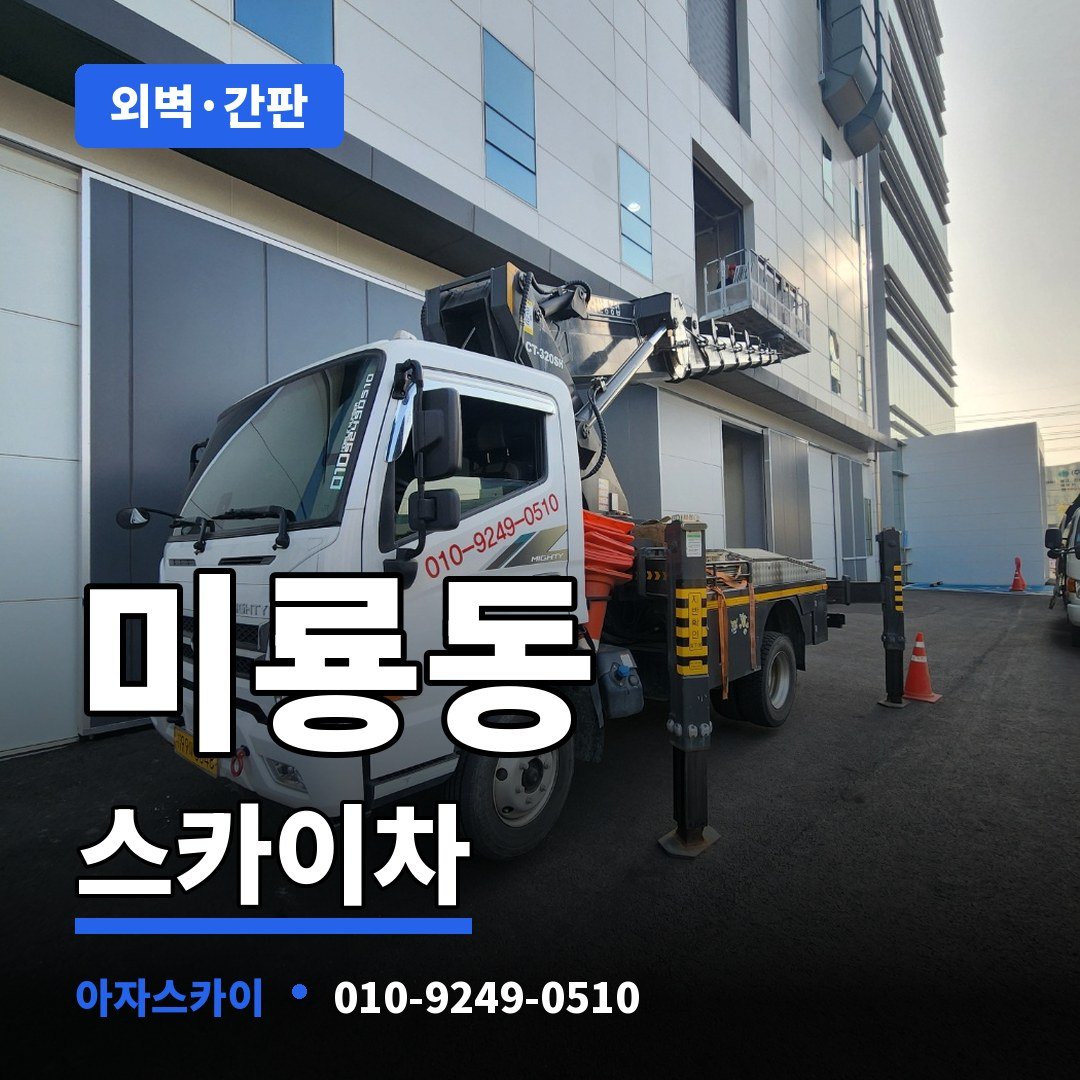 미룡동 스카이차 아자스카이