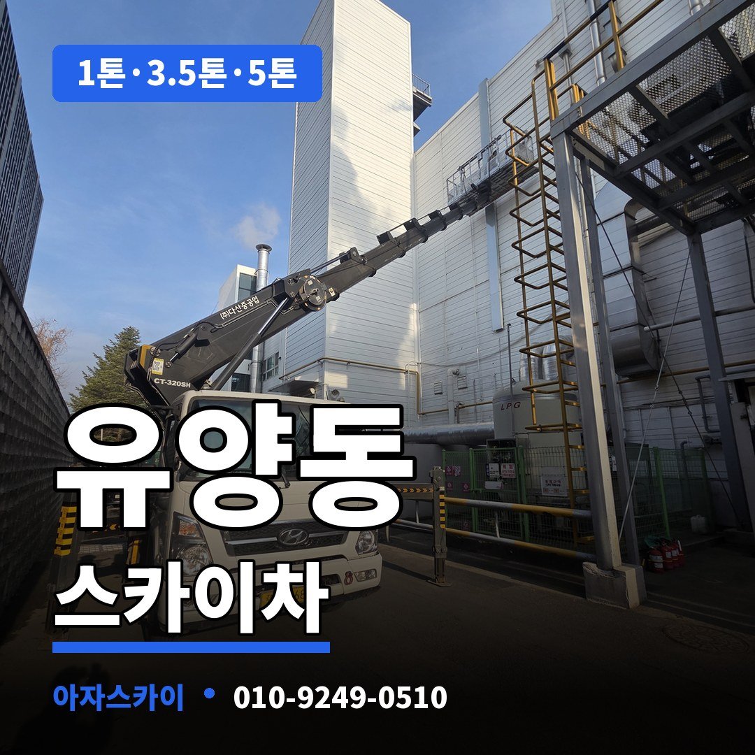 유양동 스카이차 아자스카이