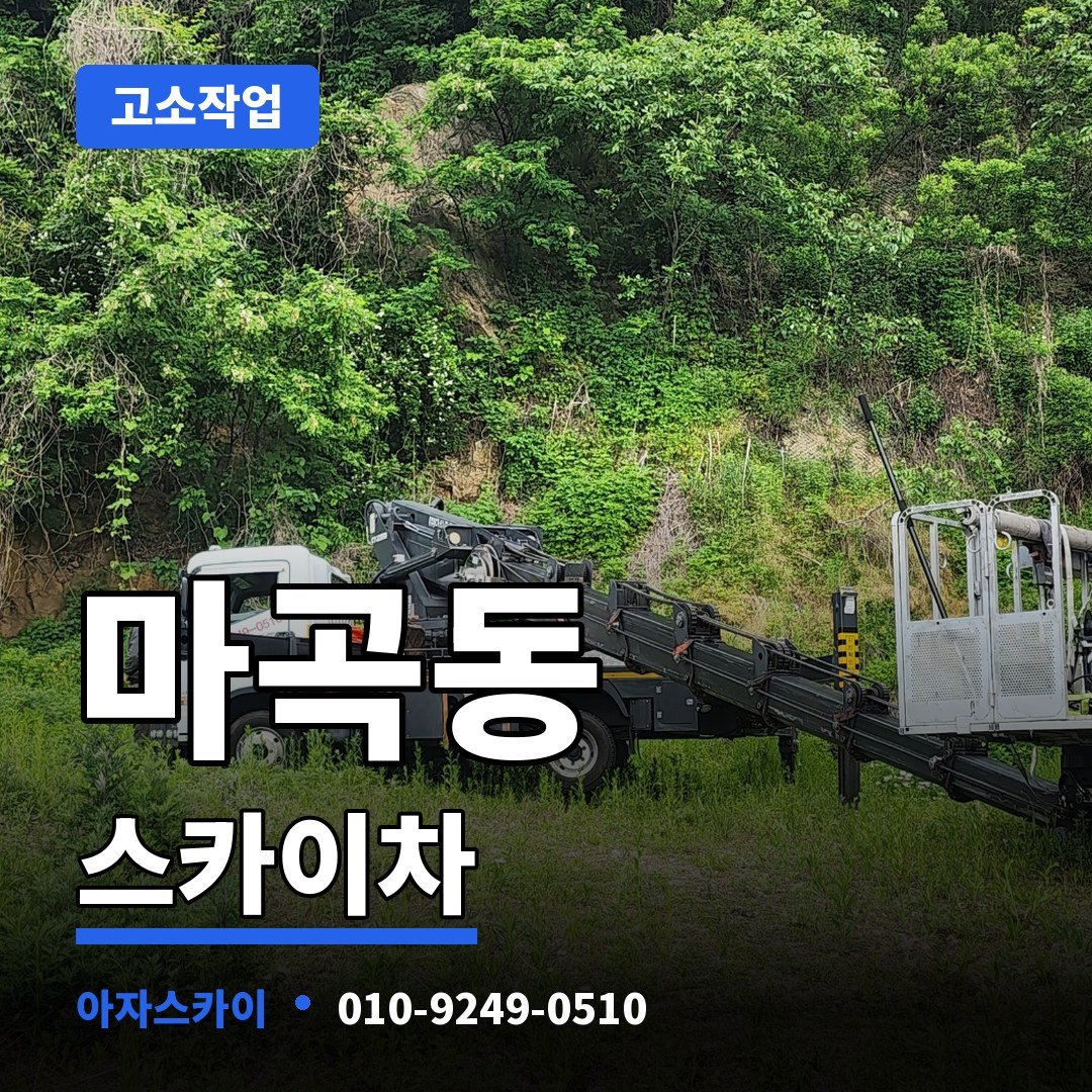 마곡동 스카이차 아자스카이