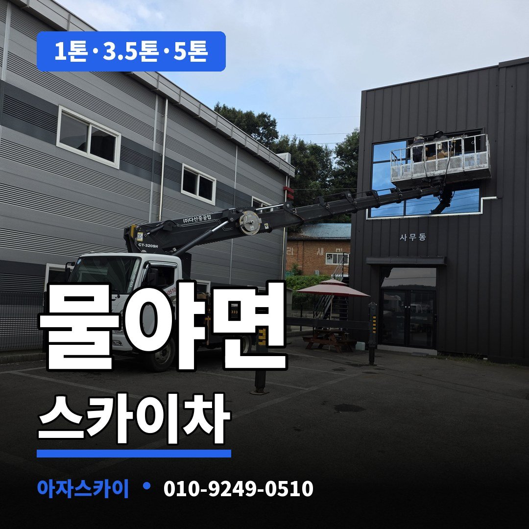 물야면 스카이차 아자스카이