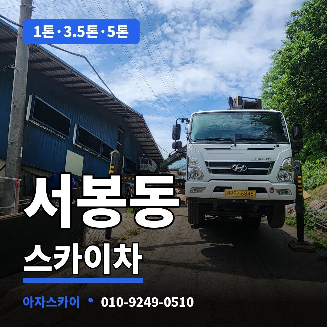 서봉동 스카이차 아자스카이