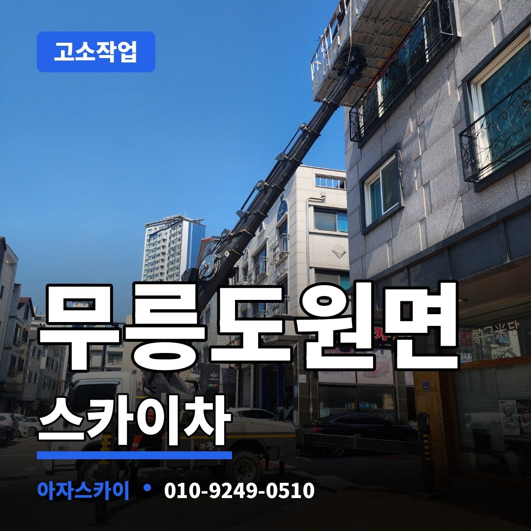 무릉도원면 스카이차 아자스카이