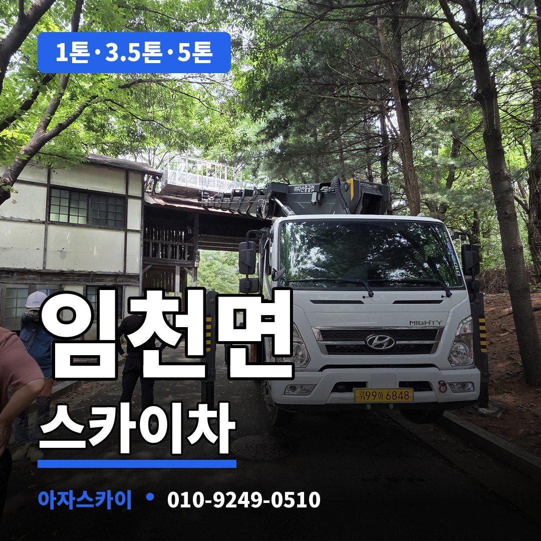 임천면 스카이차 아자스카이