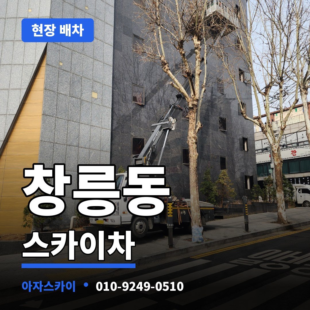 창릉동 스카이차 아자스카이