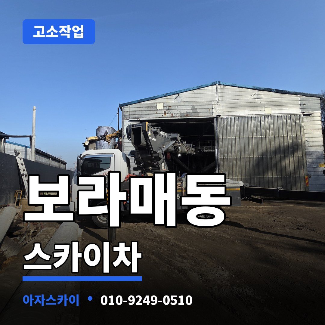 보라매동 스카이차 아자스카이