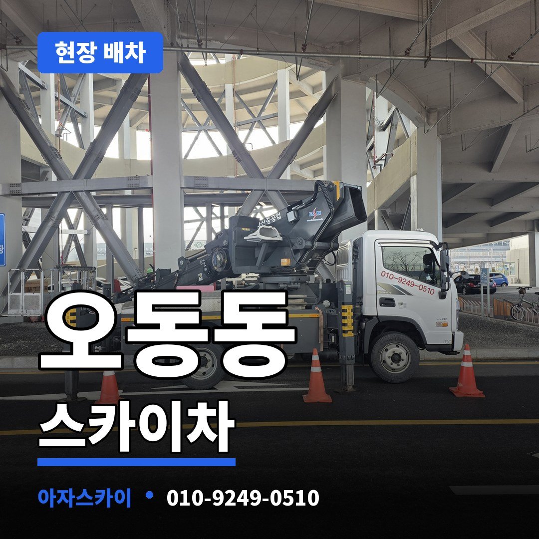 오동동 스카이차 아자스카이