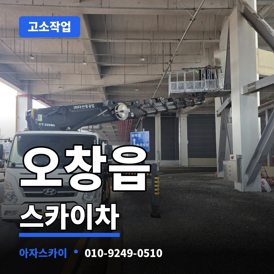 오창읍 스카이차 아자스카이