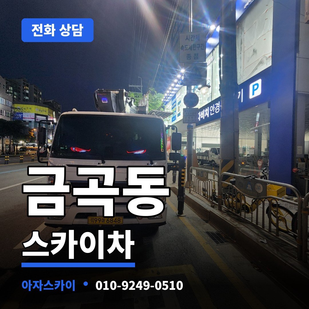 금곡동 스카이차 아자스카이