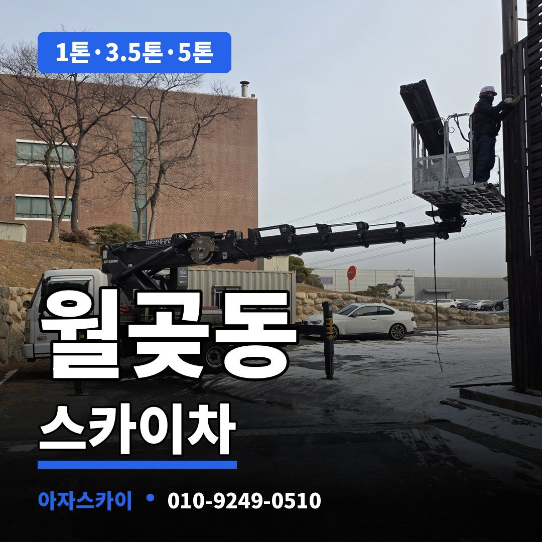 월곶동 스카이차 아자스카이