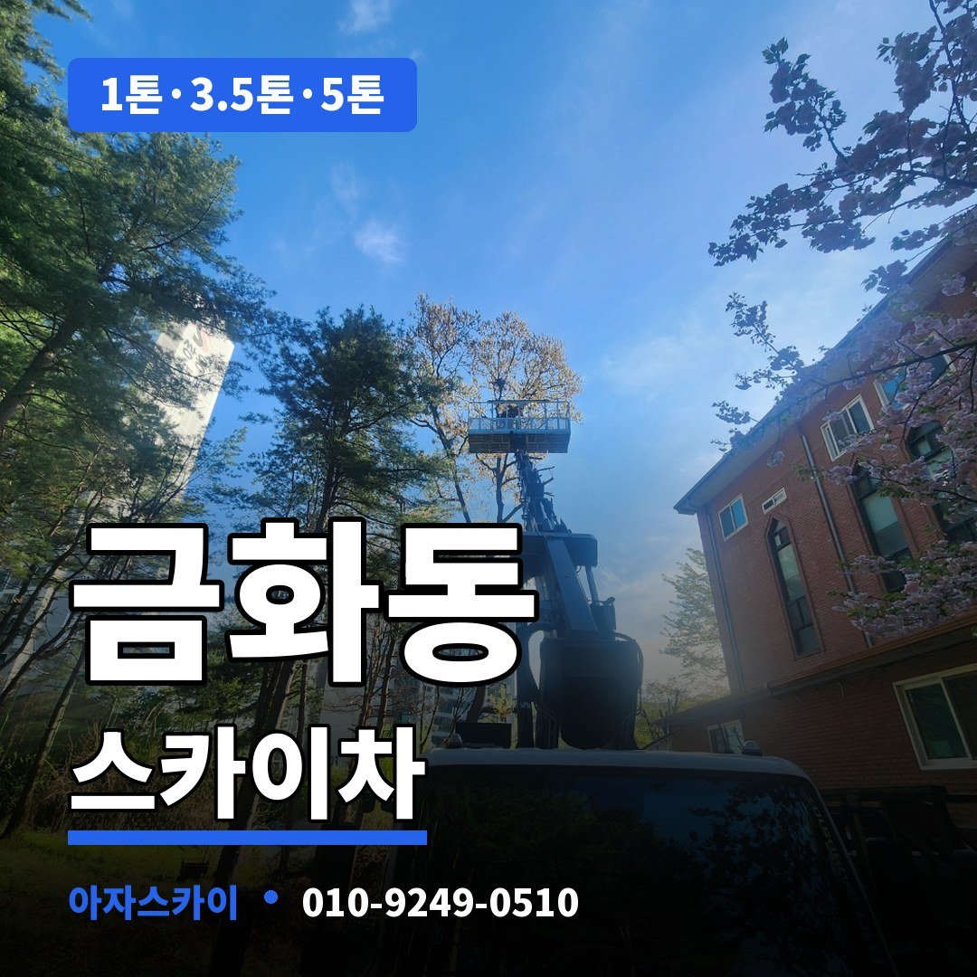 금화동 스카이차 아자스카이