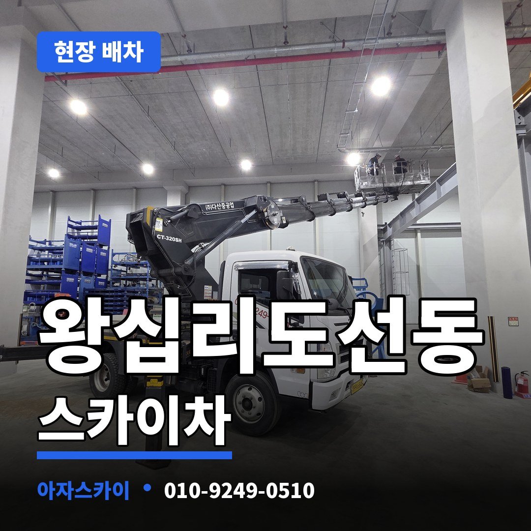 왕십리도선동 스카이차 아자스카이