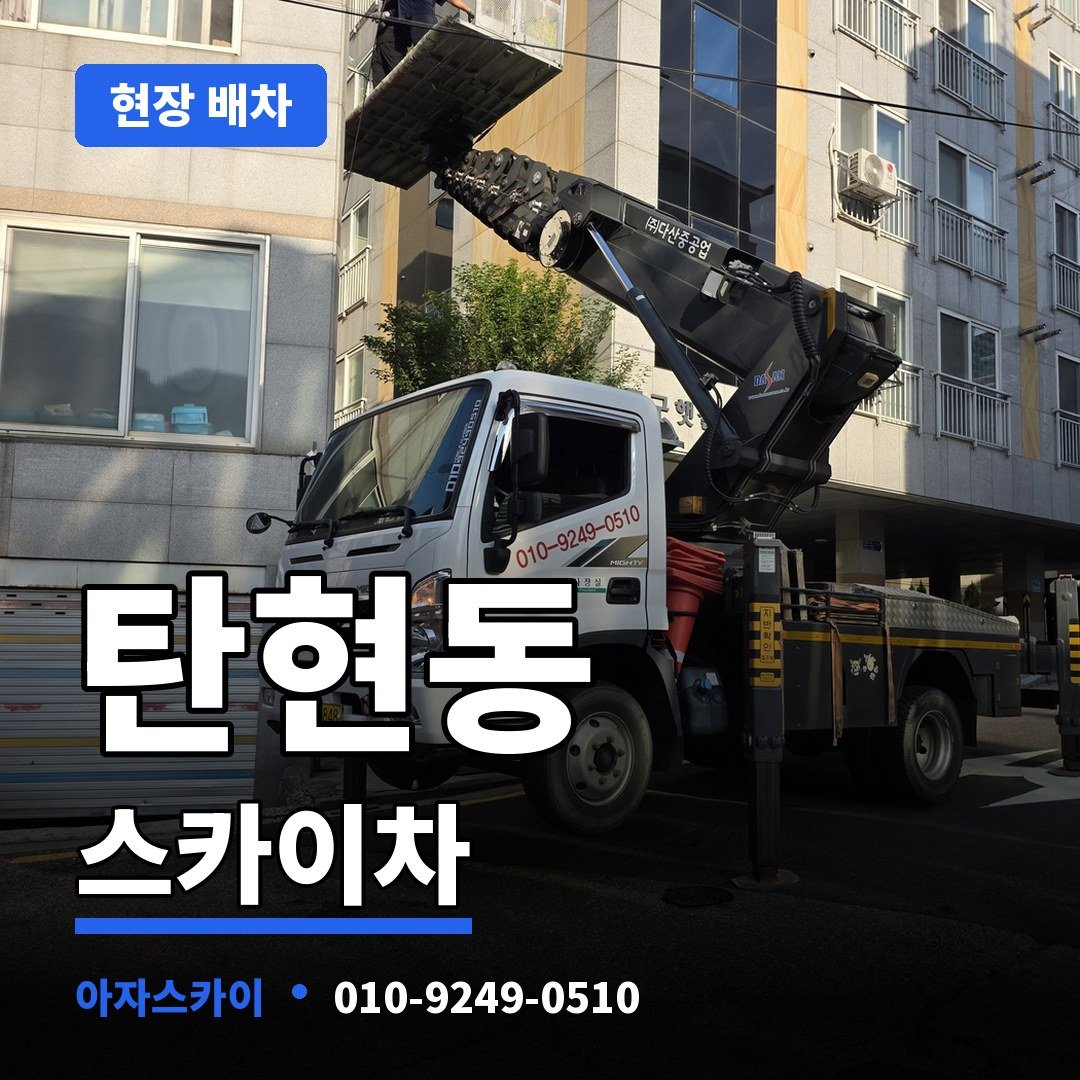 탄현동 스카이차 아자스카이