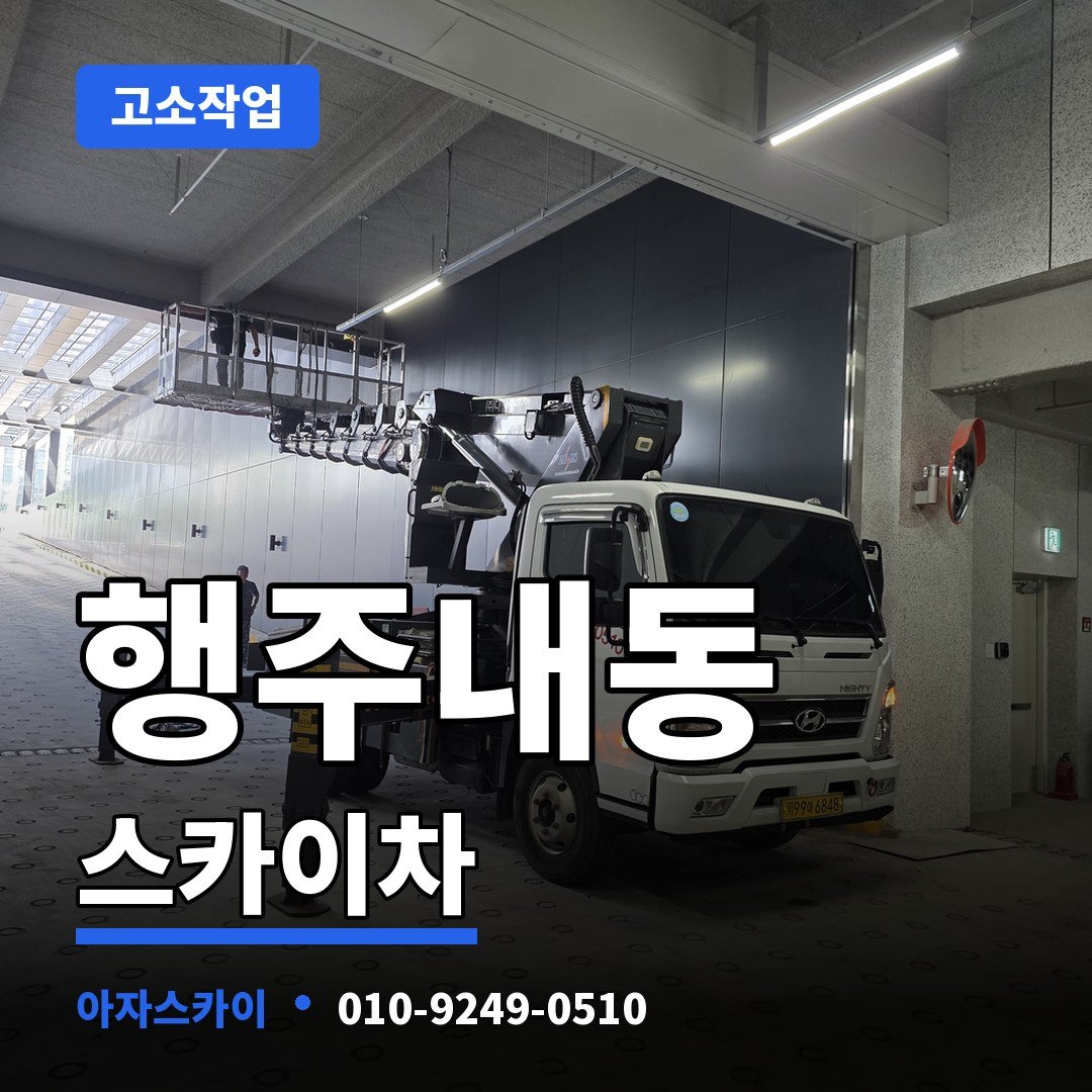 행주내동 스카이차 아자스카이