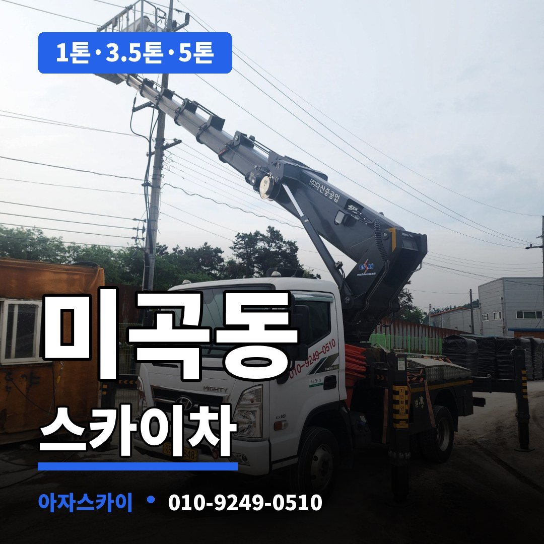 미곡동 스카이차 아자스카이