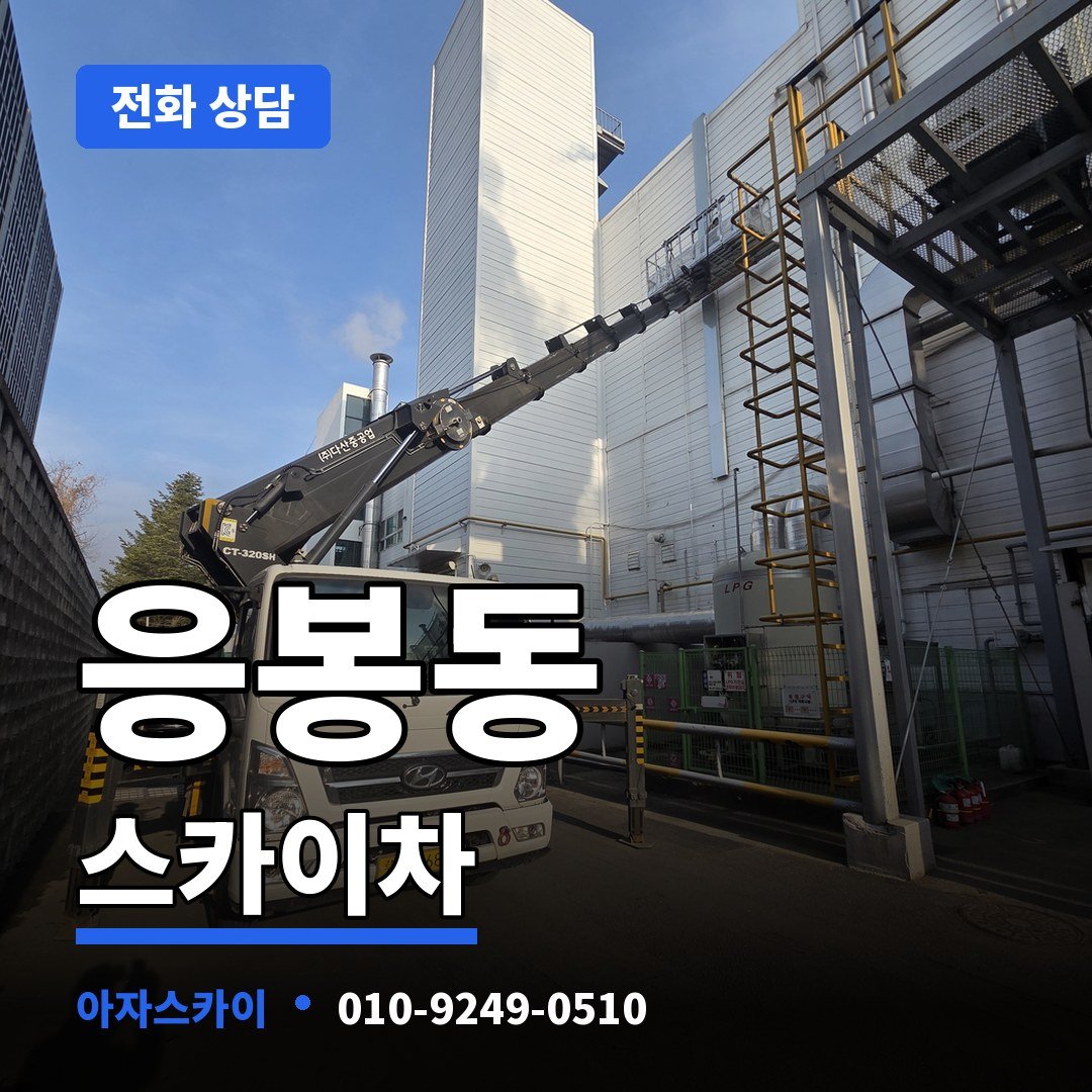 응봉동 스카이차 아자스카이