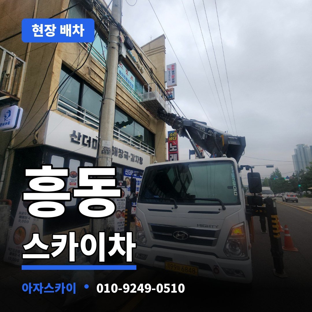 흥동 스카이차 아자스카이