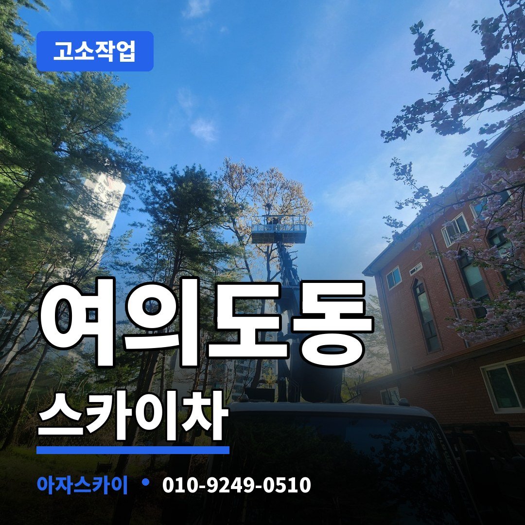 여의도동 스카이차 아자스카이