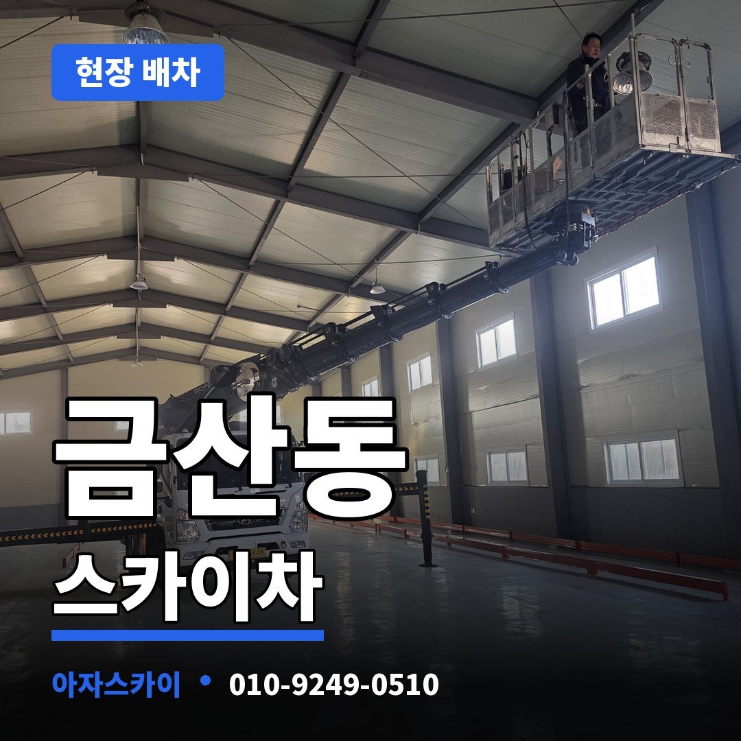 금산동 스카이차 아자스카이